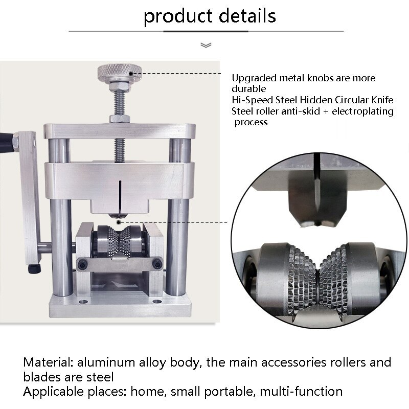 Manual Wire Stripping Machine Waste Copper Wire Home Cable Peeling Machine