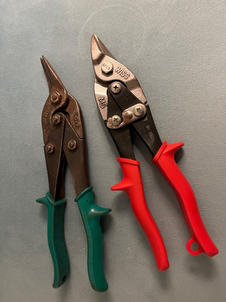 WISS TOOLS 2-pc. TIN SNIP SET, M1 LEFT,  M2 RIGHT