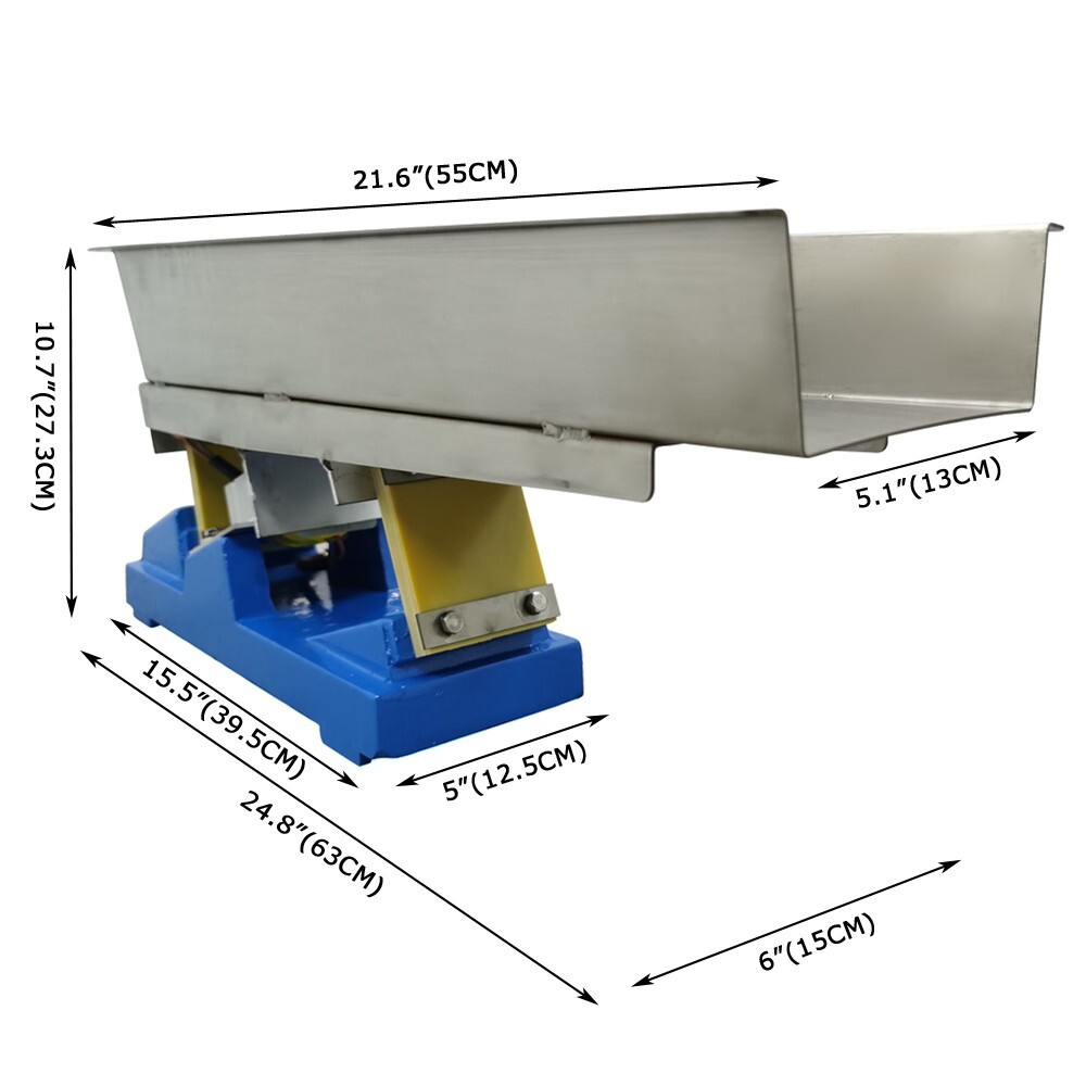 GZV-5 110V Electromagnetic Vibrating Feeding Machine 4T/h with Controller