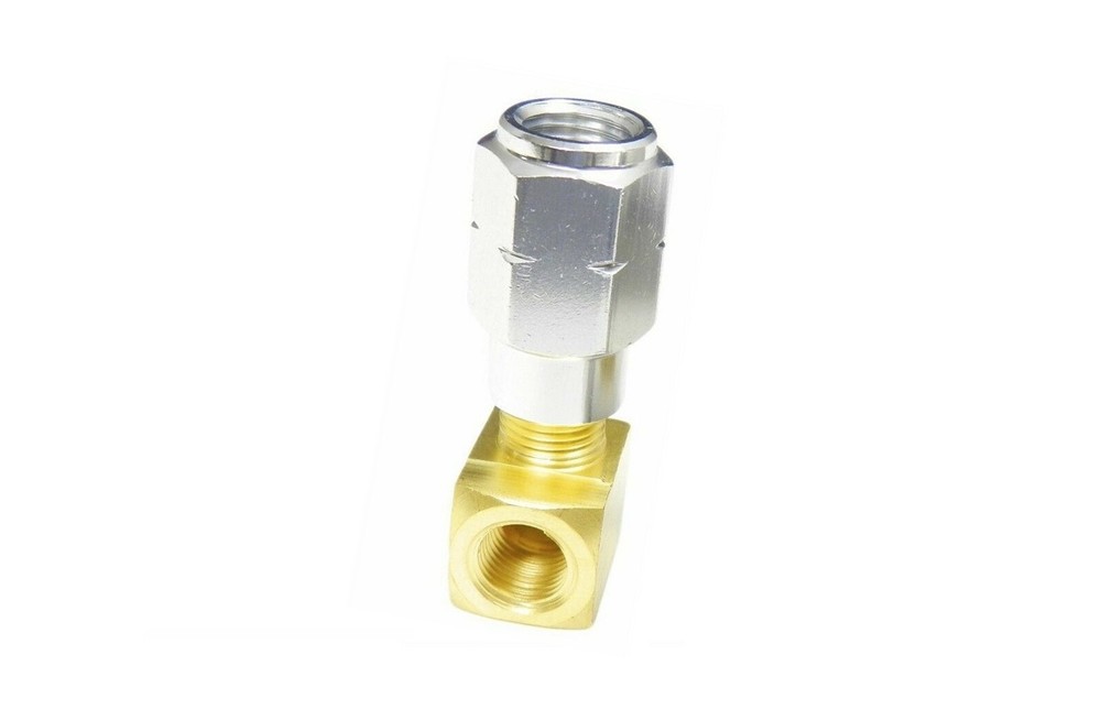 CHEVY LS2 LS3 ENGINE FUEL RAIL PRESSURE GAUGE ADAPTER