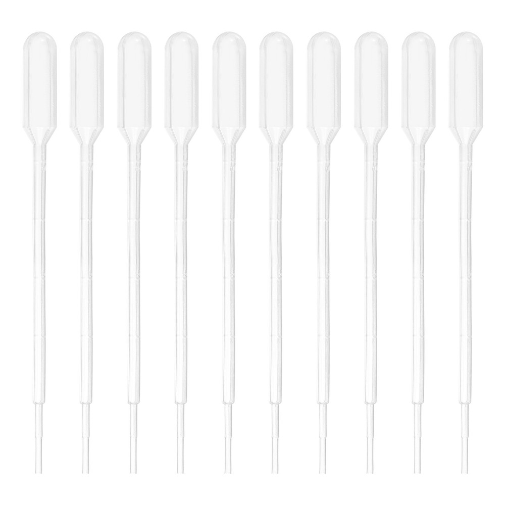 Disposable Transfer Pipette, 200pcs 1ml LDPE Polyethylene Plastic Pipette