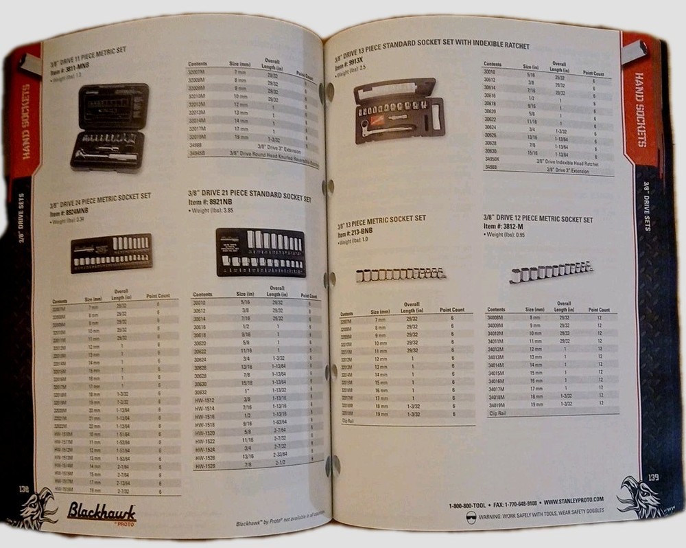Blackhawk 2011-2012 Mechanics Tool Catalog