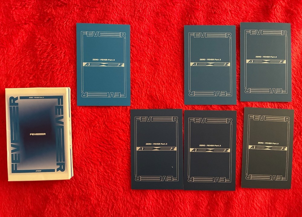 Ateez Fever Pt.3 Platform Ver. Image Cards