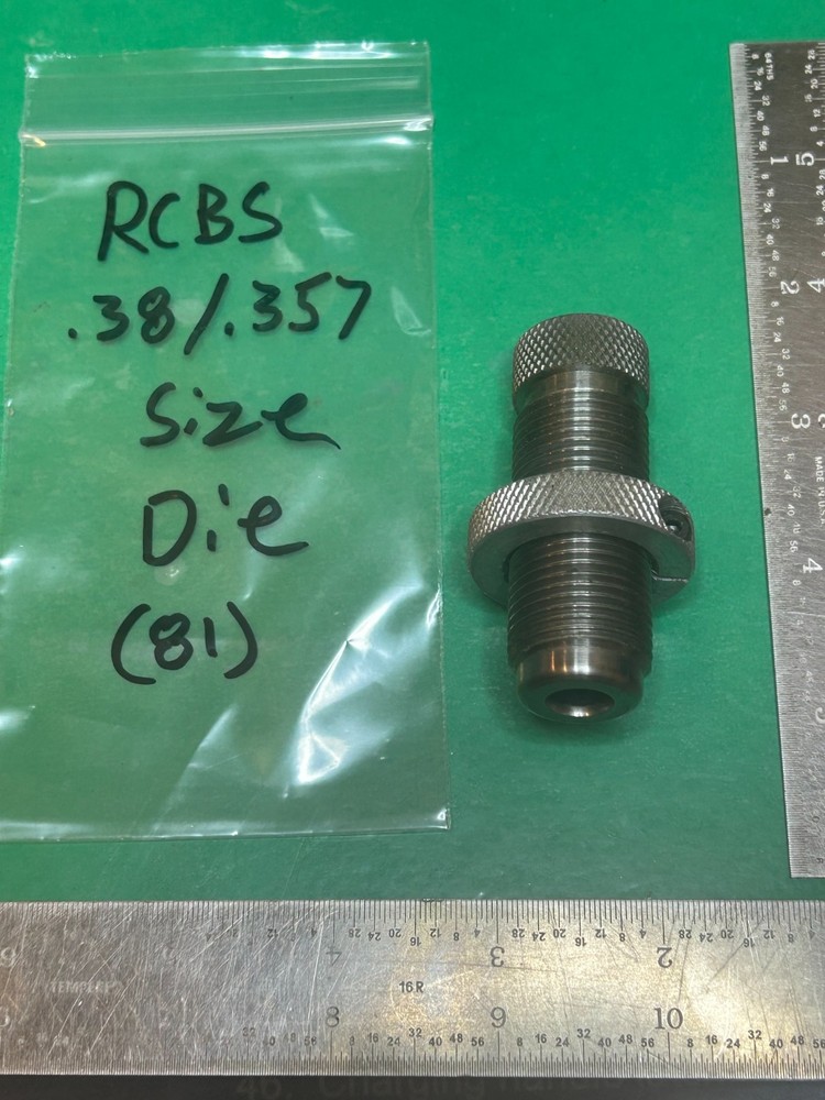 RCBS Size Die for .38/.357 (81) Lot#500