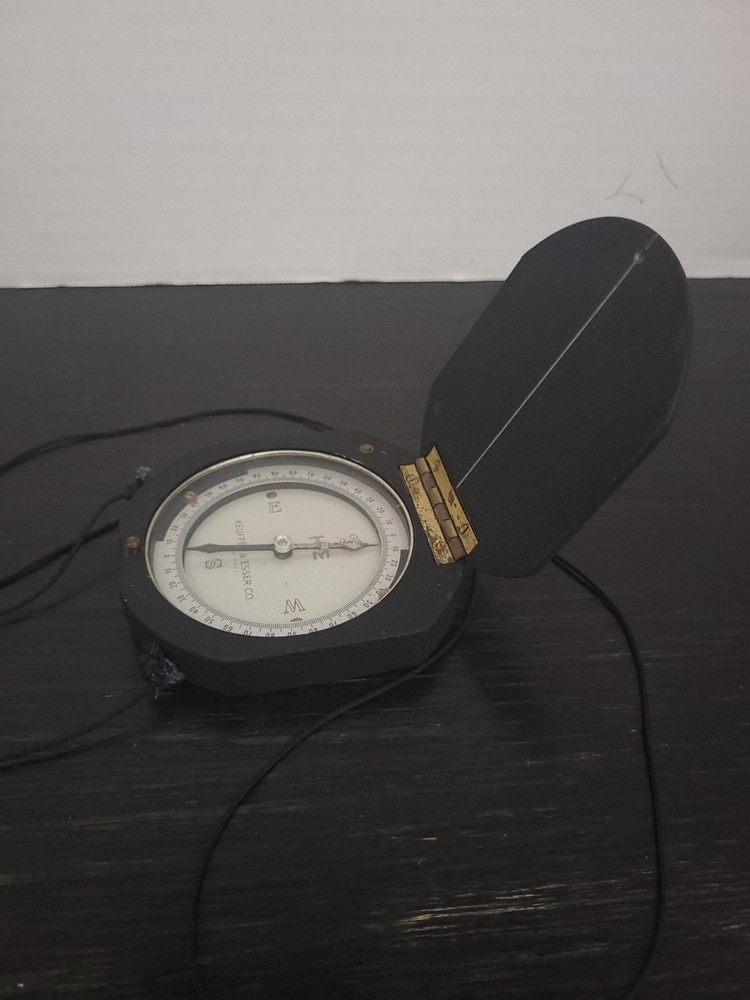 K&E Forestry Compass - Solid Metal - Keuffel & Esser Co