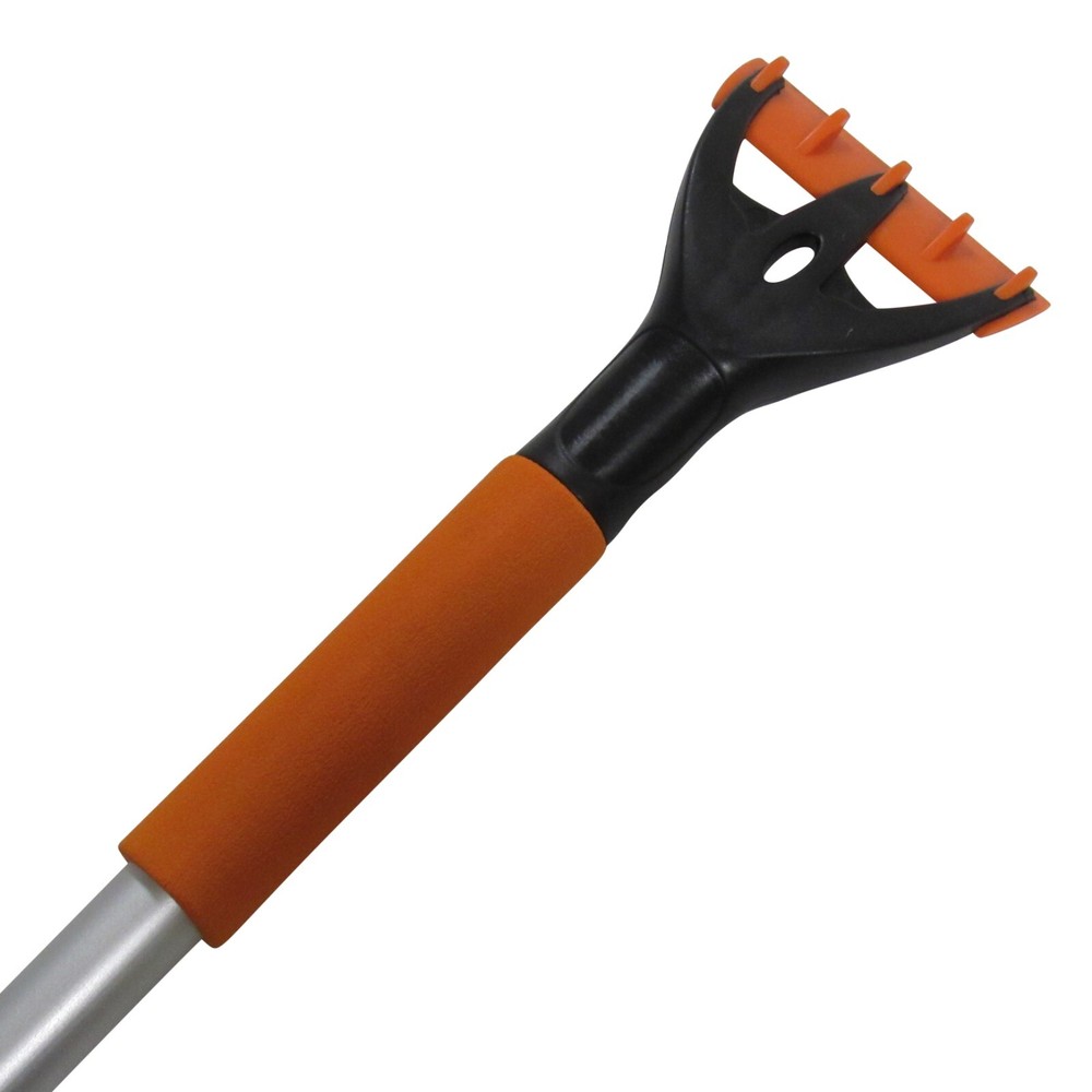 Car Ice Scraper Snow Brush (2 in 1 Long Reach Handle Windscreen Window)