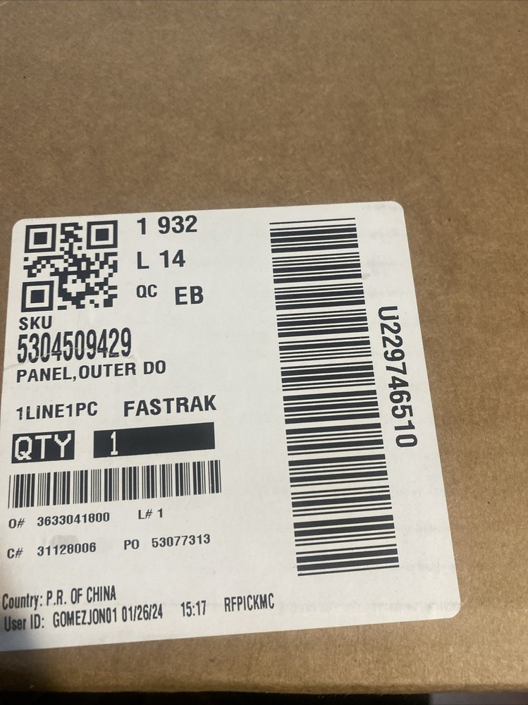 Microwave Panel ,outer Door