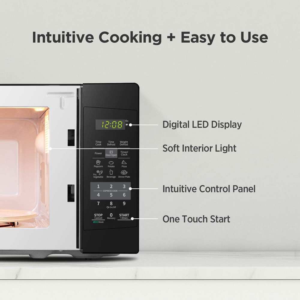 Horno microondas de encimera Comfee EM720CPL-PMB