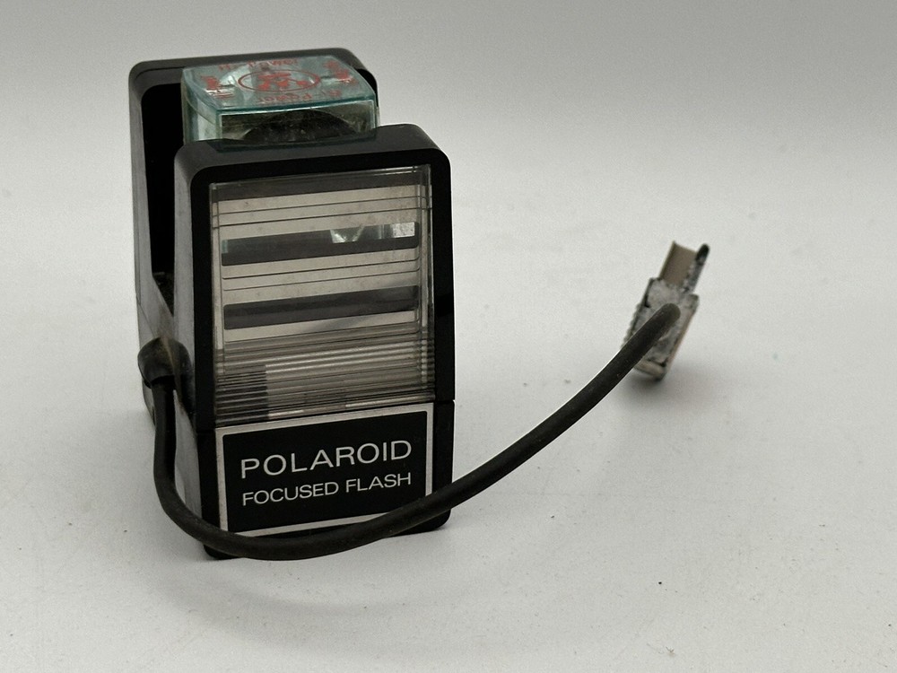 Vintage Polaroid Model 490 Focused Flash Untested