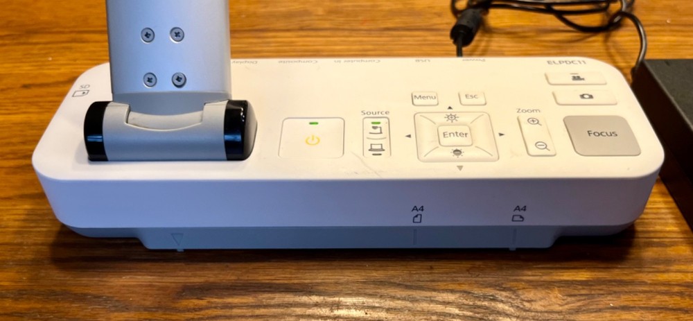 Epson ELPDC11 High Definition Interactive Document Camera Visualizer, Pre-Owned