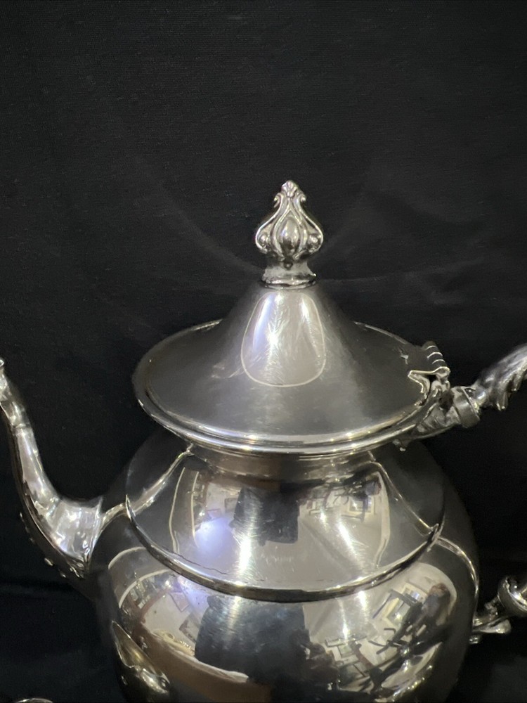 antique silver plated tea set