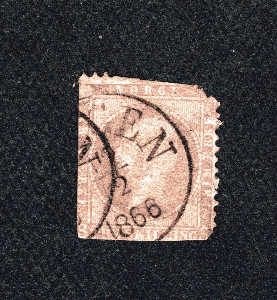 NORWAY  SCOTT # 3     SPACE FILLER