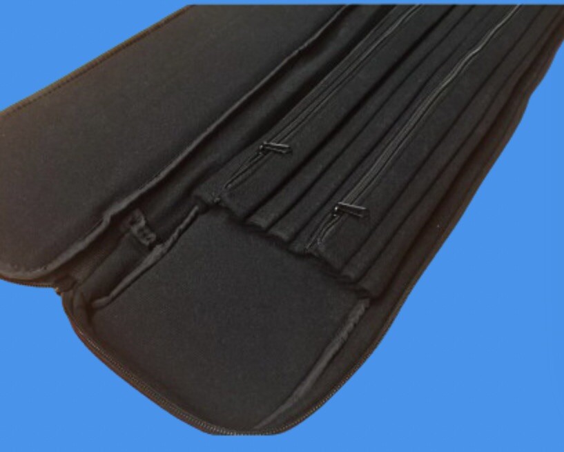 CUE CASE NOVAROSSI 2x4 RED ( SOFT CASE ).