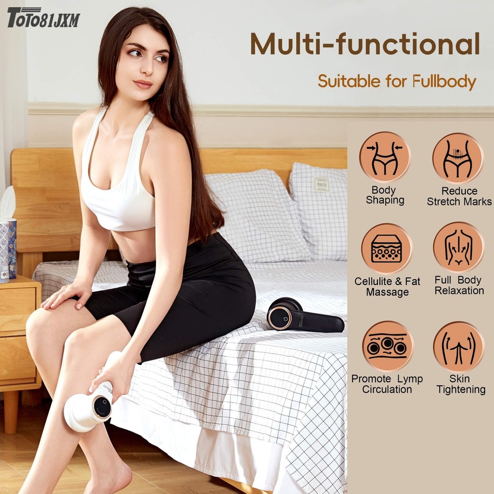Handheld Cellulite Massager, Body Sculpting Machine, Lymphatic Drainage Devic...