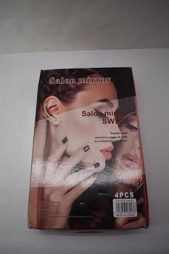 Lot Of 3 Nogrease SW502 Hand Held Light Foam Professional Hair Salon Mirror