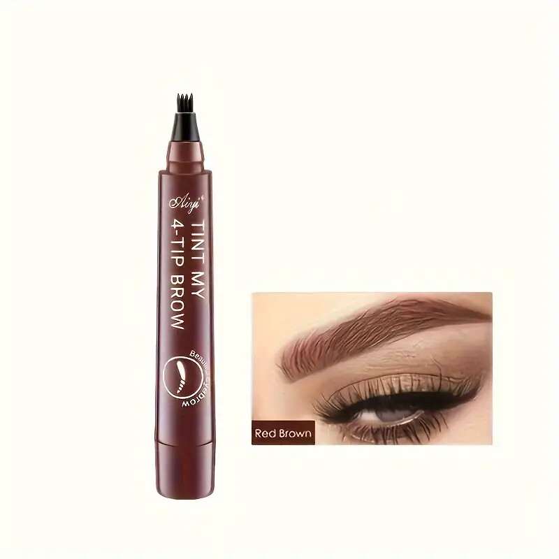 Microblading Tattoo Eyebrow Ink Pen Long Lasting Eye Brow Pencil 3D Fork Makeup