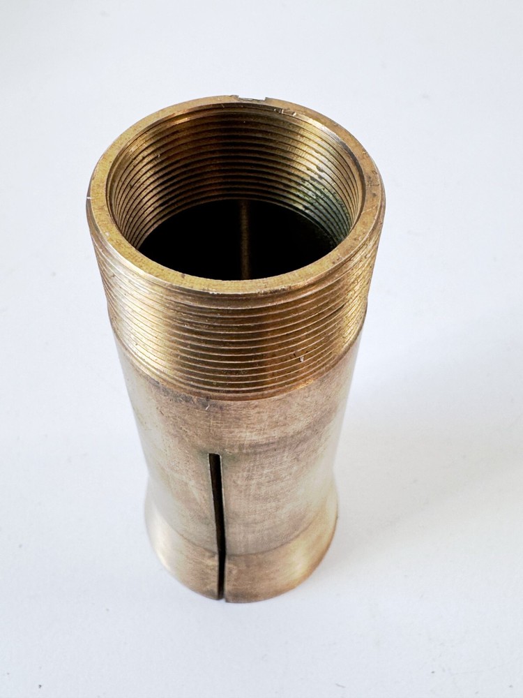 MSC Brass Emergency 5C Round Collet Internal/External Threads .673" Counter Bore