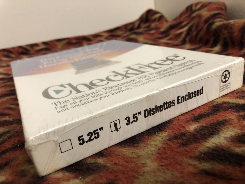 CheckFree DOS Software New Sealed Electronic Bill Payament System 1991