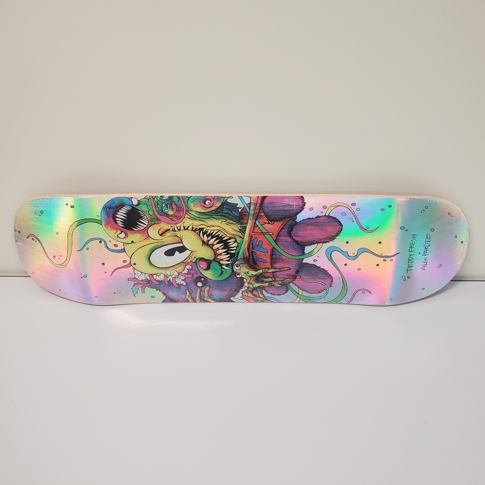 Teddy Fresh Skateboard Deck Lot, Hila Klein, Alex Pardee
