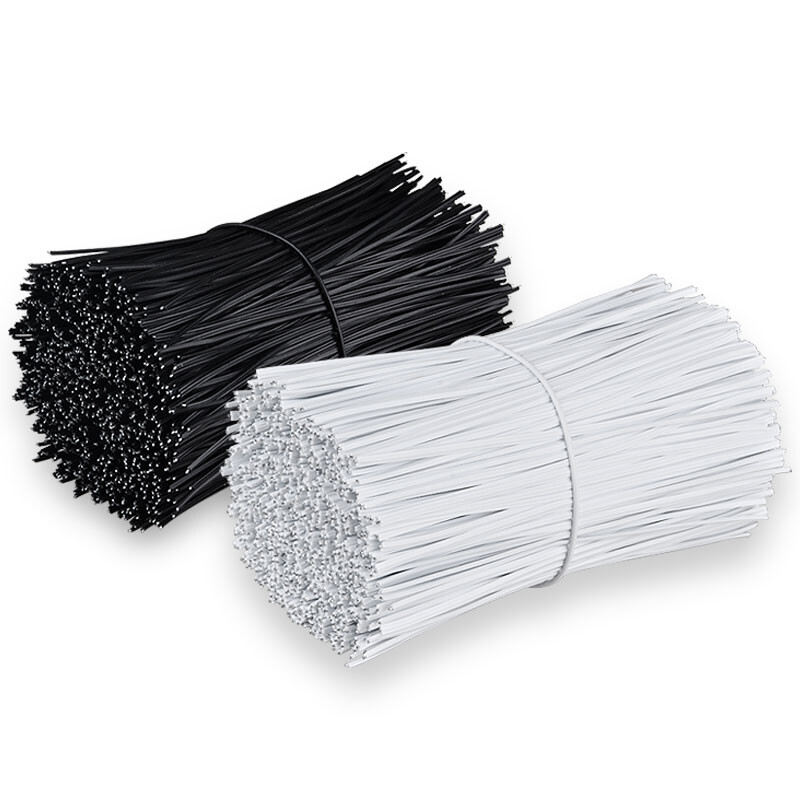 Plastic Coated Iron Wire garbage ties metal Cable Wrap Various Size & Colour