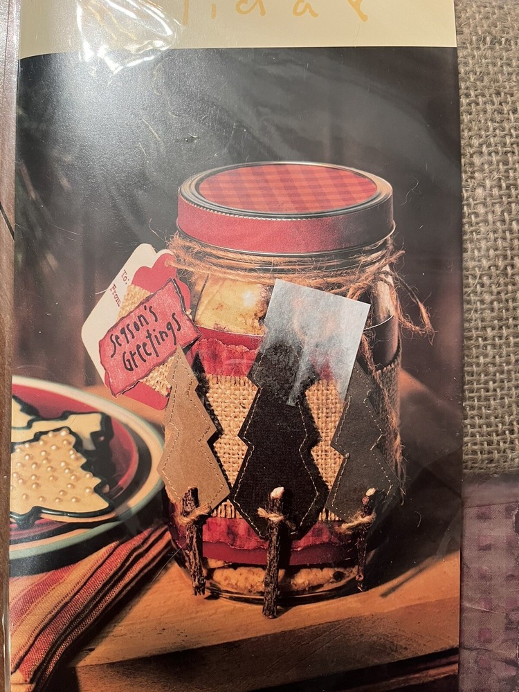 Ball Jar Art - Pine Trees