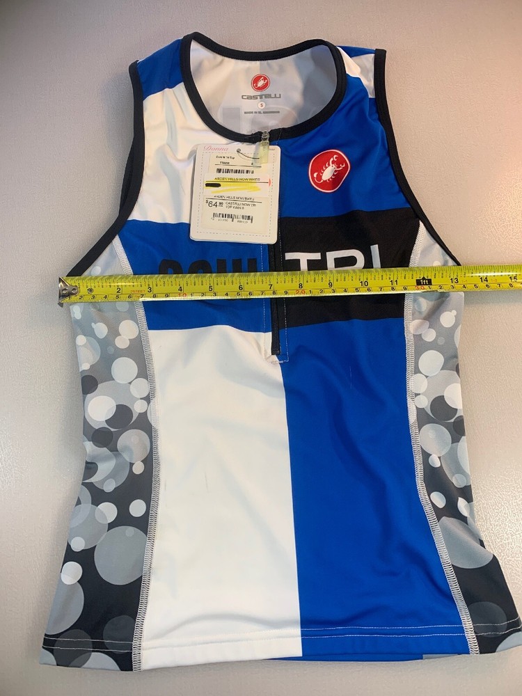 Castelli Womens Core Tri Top Small S (6570-14)
