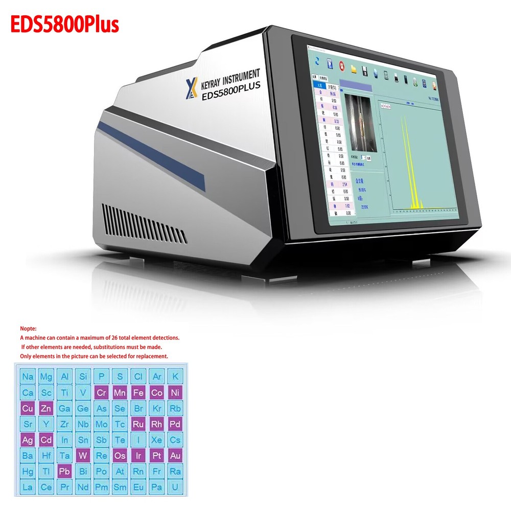 26 Elements XRF Spectrum Analyzer Gold Purity Precious Metal Meter Touch Screen