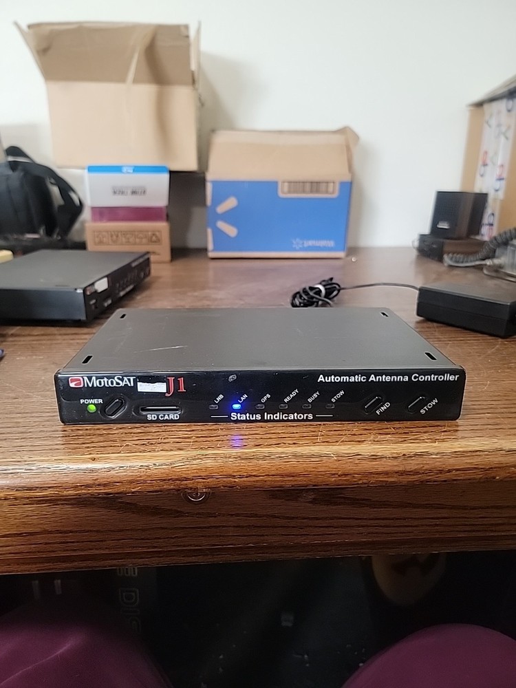 MotoSat Internet Satellite dish controller model J1