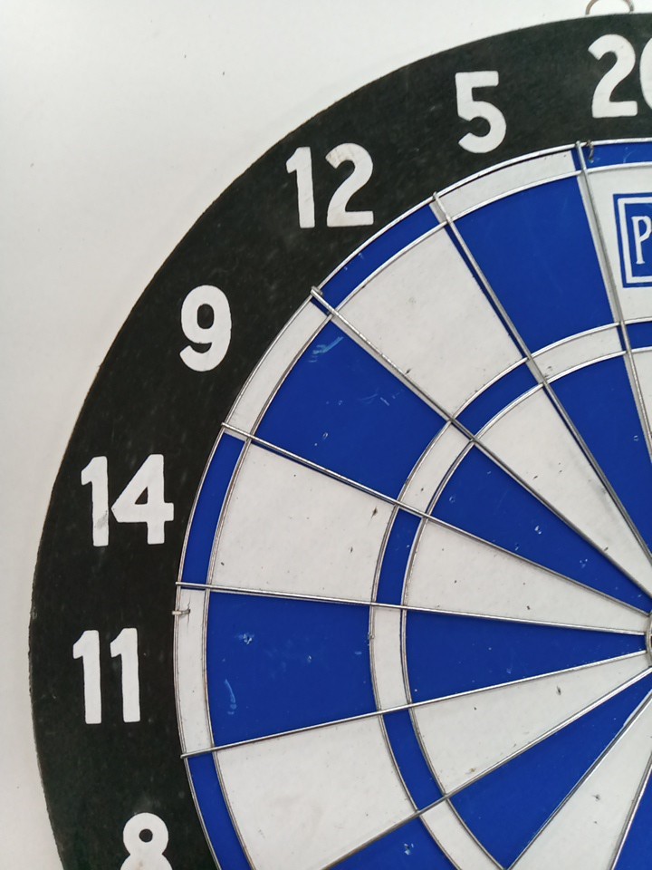 PS Logo Pre-owned Double Sided Dartboard Standard & Target