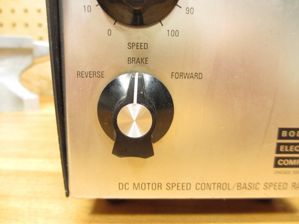 Bodine ASH-400 *USED POWERS UP* DC Motor Speed Control