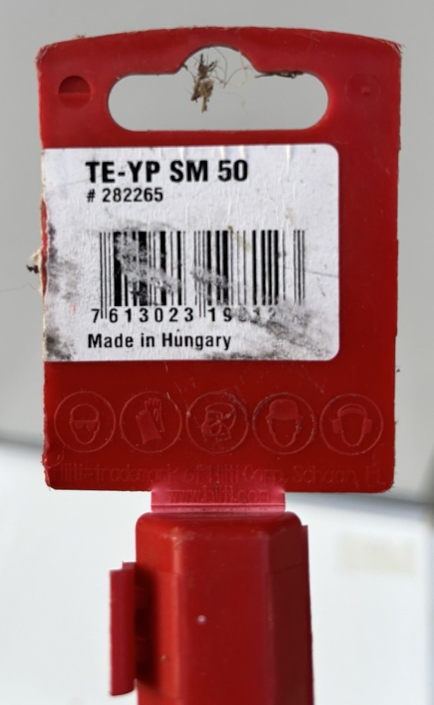 Lot of 3 Concrete Chisel (Scaling Chisel, Flat Chisel, Pointed Chisel) See Desc