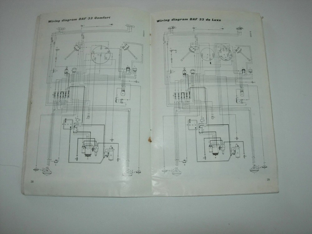 DAF 33 Owners Manual Handbook 1971