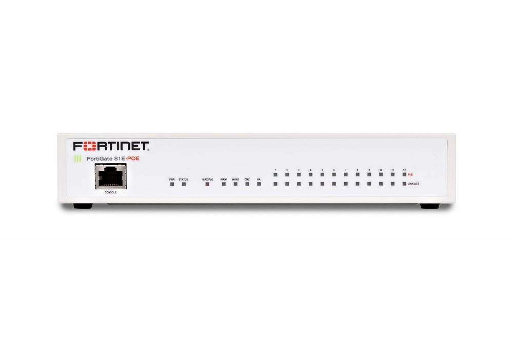 Fortinet FortiGate 81E-POE Firewall FG-81E-PoE