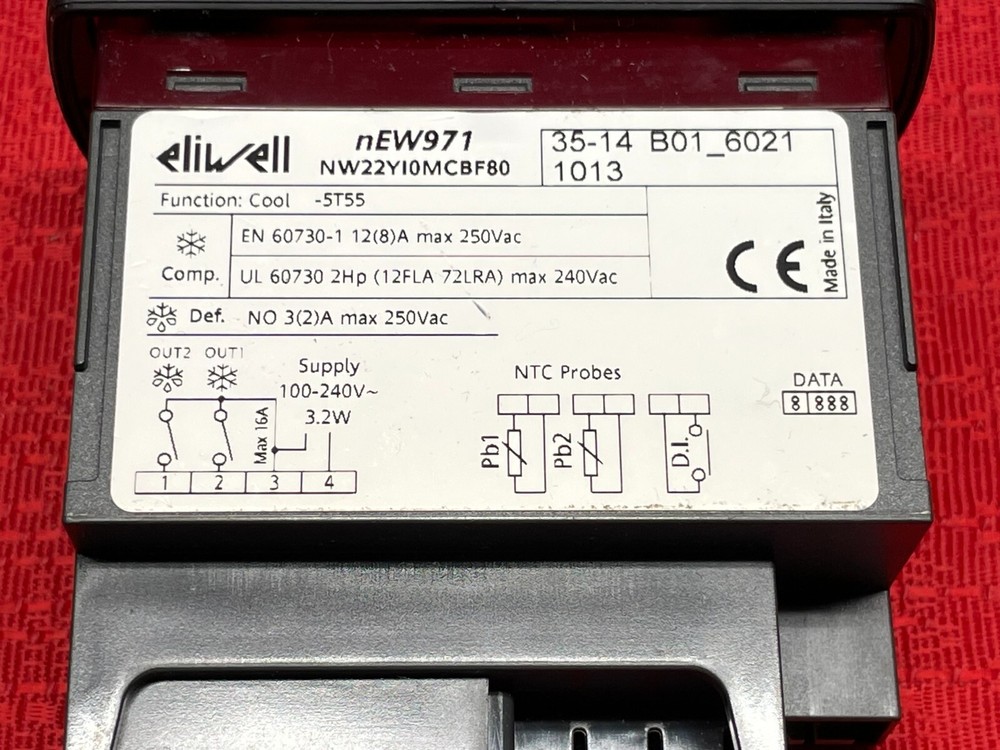Eliwell nEW971 Temperature Controller NW22YI0MCBF80