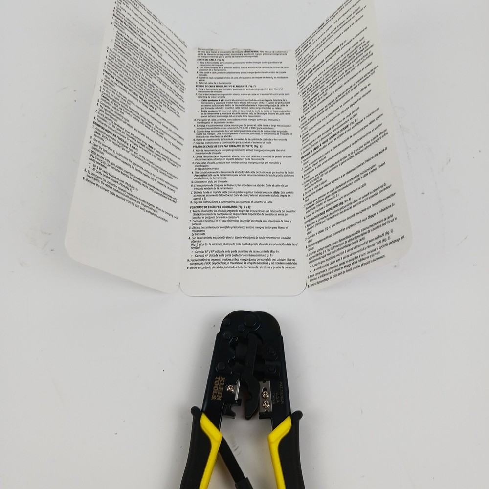 Klein Tools Ratcheting Modular Crimper Stripper Model VDV226-011