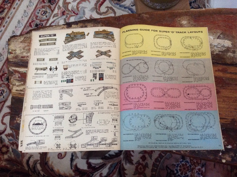 Vintage 1961 Lionel Train Lines Catalog - Original