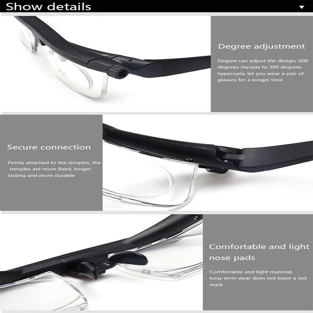 Flex Focal Adjustable Glasses - Flex Focus Adjustable Glasses Dial Vision US