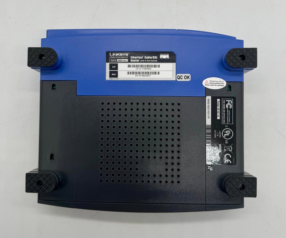 Linksys Router BEFSR41 W-2