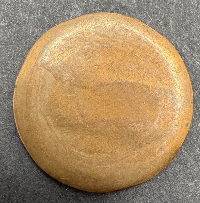 1982 D One-Sided LINCOLN PENNY “Uniface Coin Error”