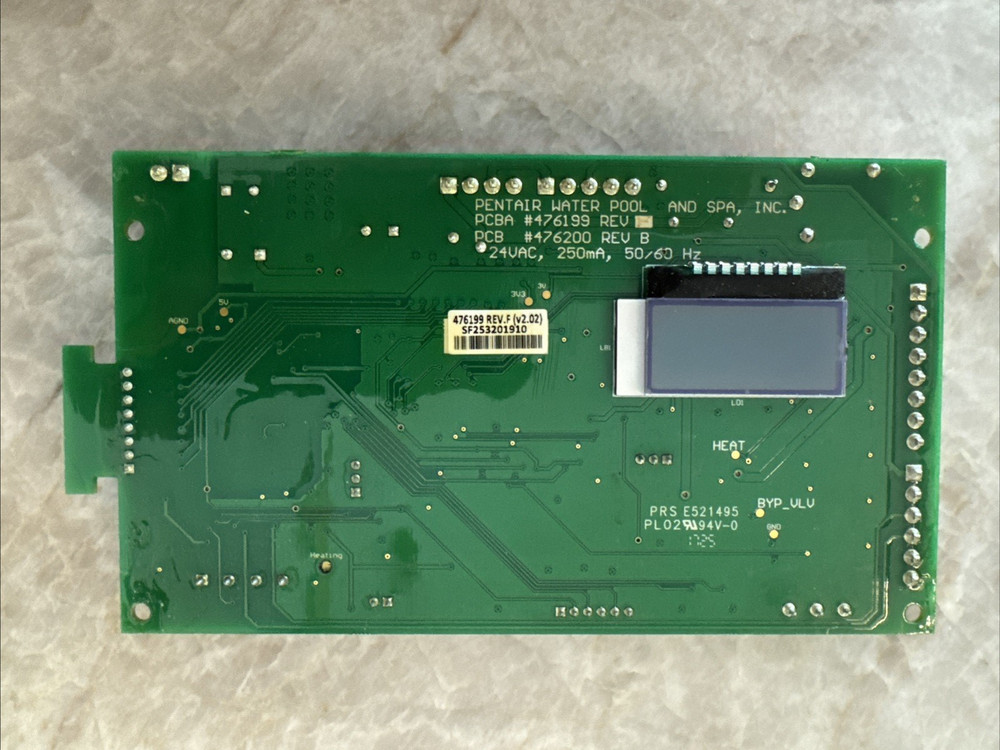 42002-0007S Control Board Kit for Pentair MasterTemp Max-E-Therm Heater