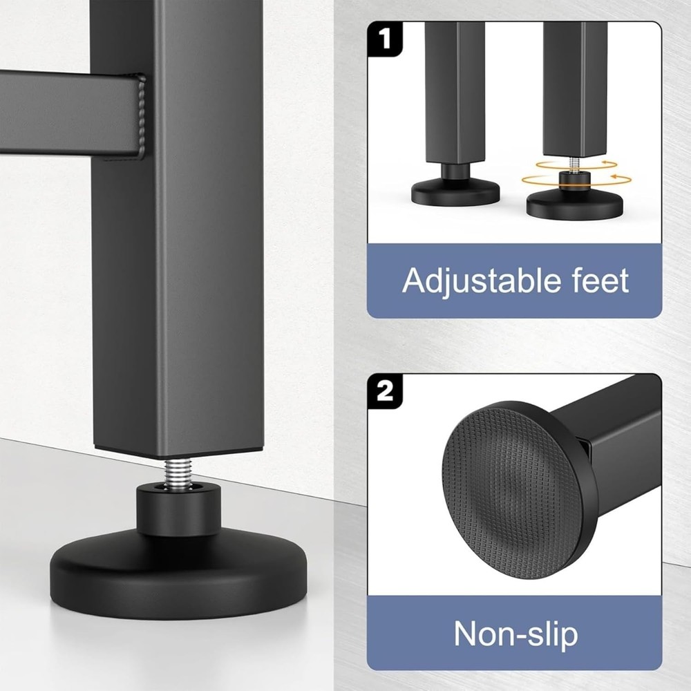 Adjustable Height Work Table 32" x 18" with 1500 lbs Capacity for Flexibility