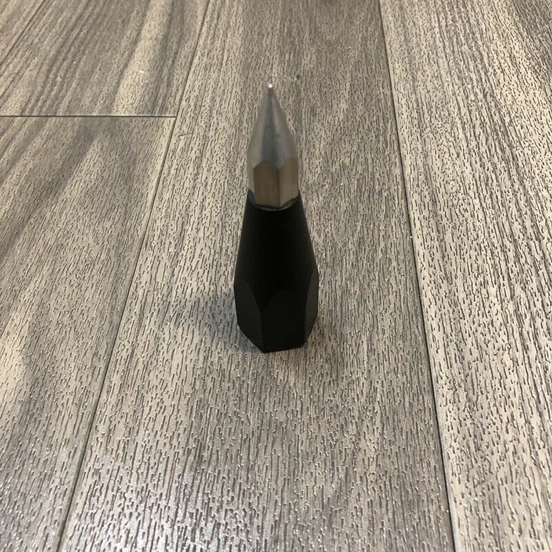 New 2PCS PRISM POLE POINT WITH REPLACEABLE TIP 5/8 INTERNAL THREAD