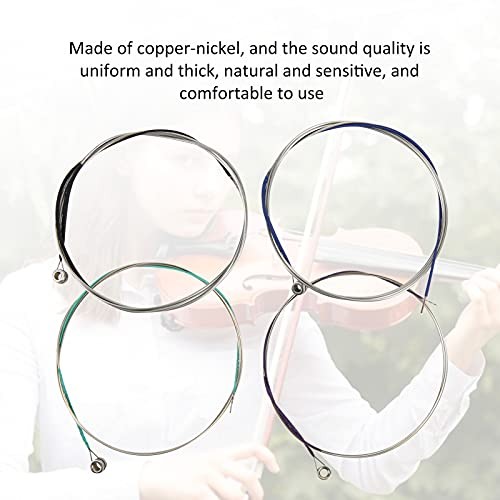 4pcs Viola Strings with Silver Wound Copper? Winding Steel Core