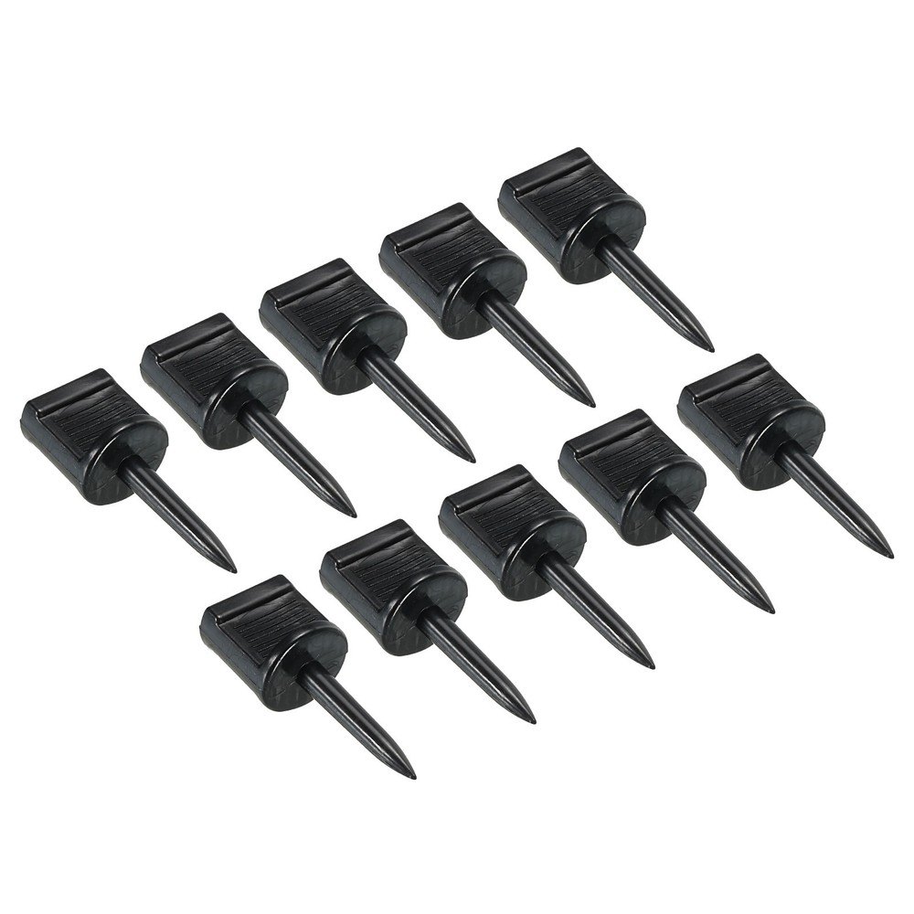Archery Target Pins, 20 Pack Nylon Nails Target Pin Fixed, Black