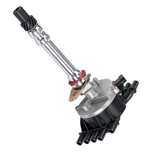 Complete HEI Ignition Distributor 65K High Voltage Coil Compatible with Chevy