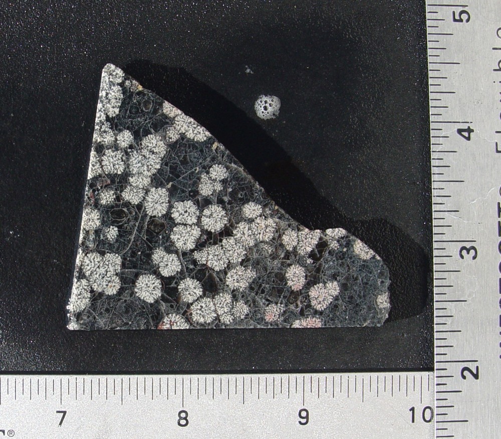 Fireworks Obsidian Lapidary Slab T1357