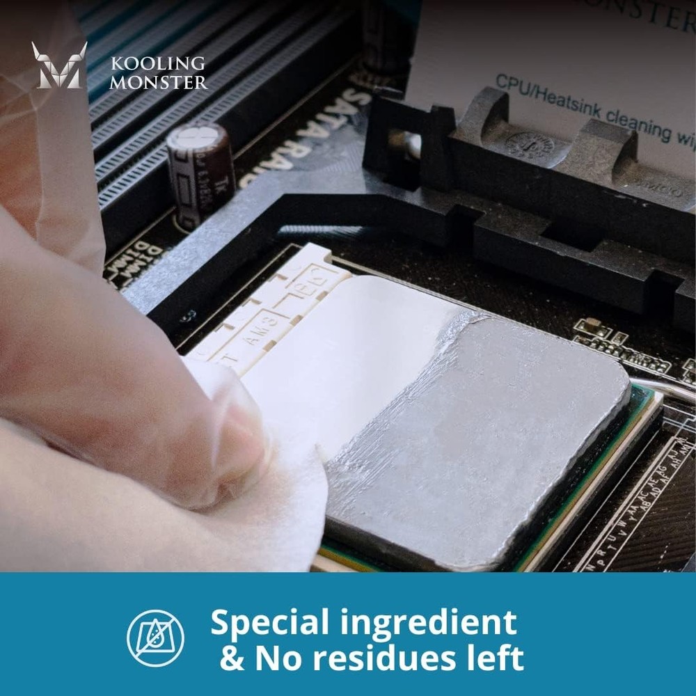 KLEAN-01, Thermal Paste Remover, No Impurities Compound Cleaning...