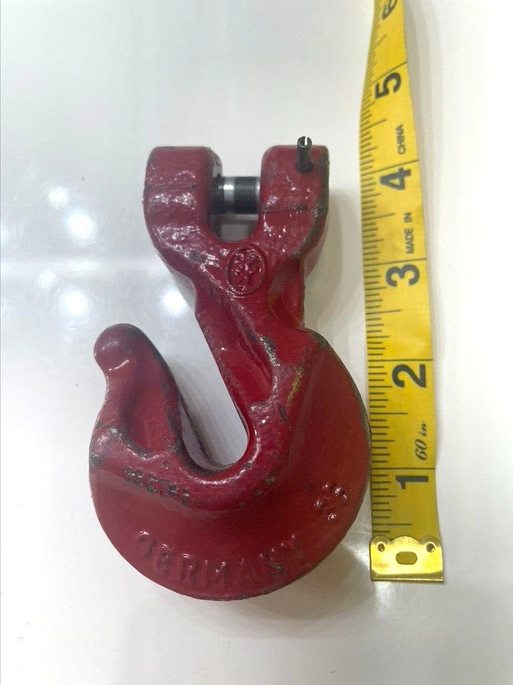 hook industrial red made in Germany solid