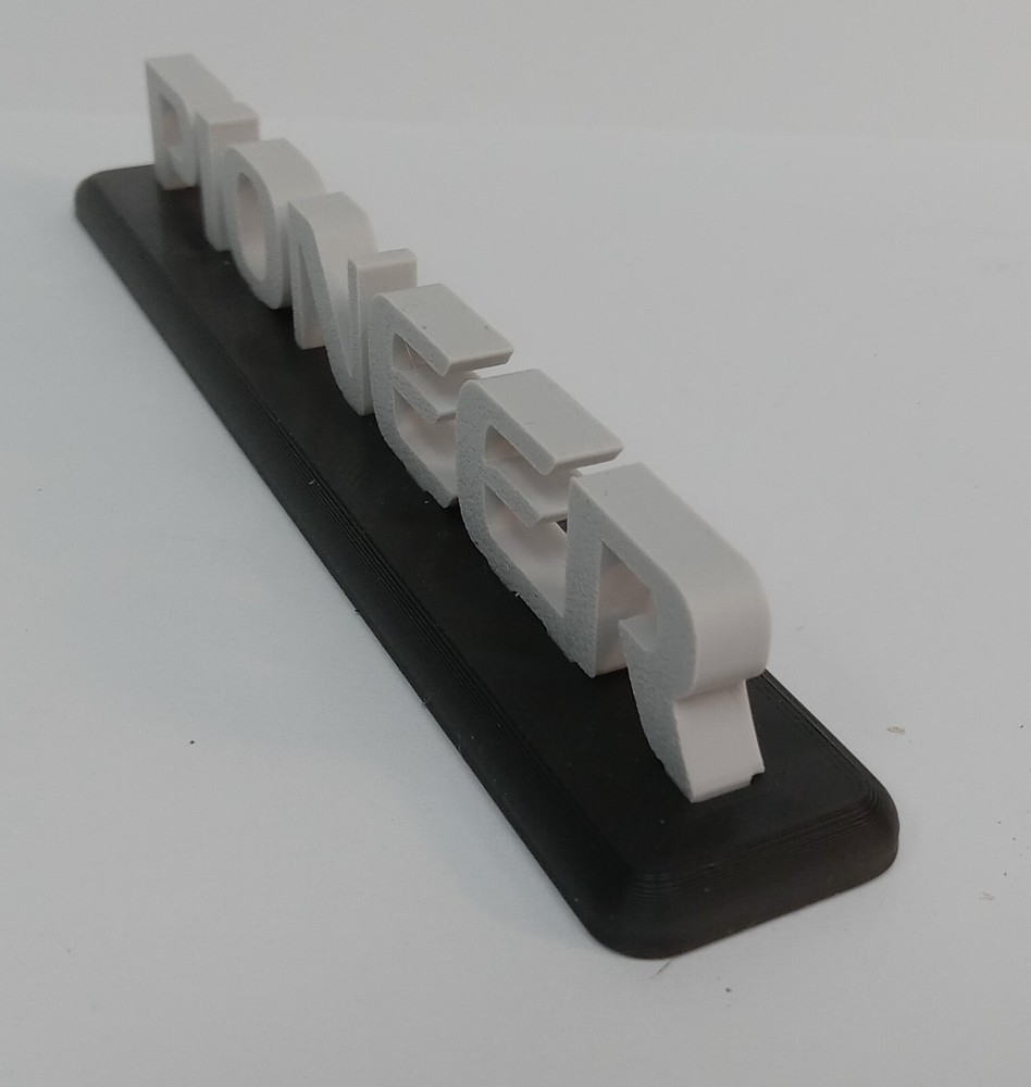 Pioneer 3d Lettering Sign Display -