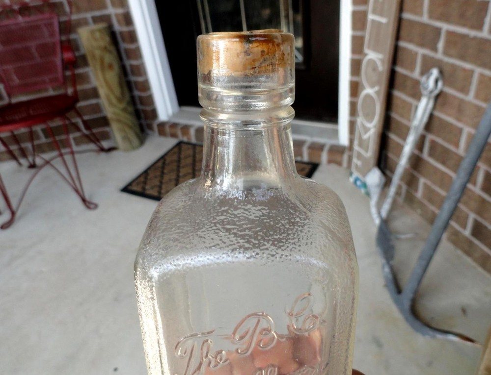 smaller empty B.C. Distillery Co. Ltd. LONDON GIN BOTTLE